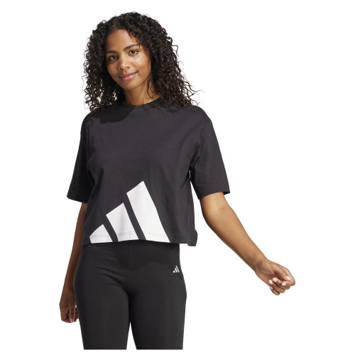 Adidas Γυναικεία κοντομάνικη μπλούζα Essentials Big Logo Boyfriend Tee